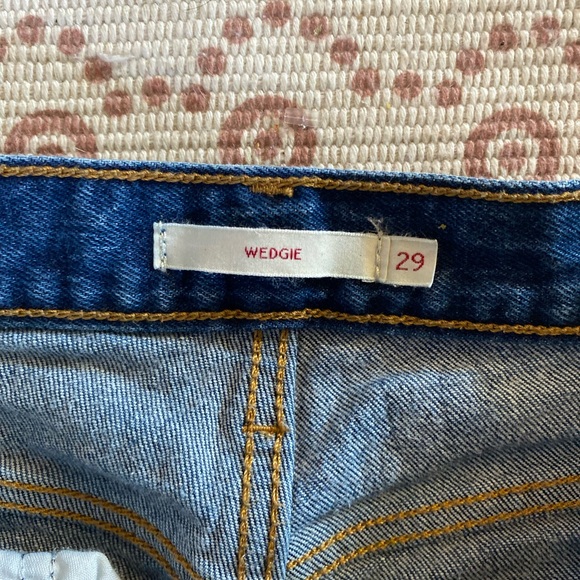 Levi’s High Rise Wedgie Straight Jeans 29 - Picture 9 of 16